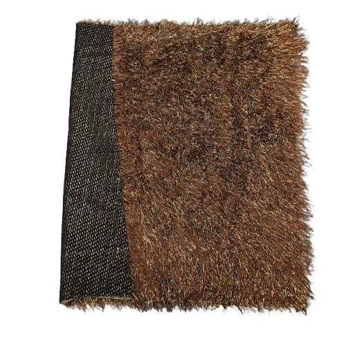 Metallic Faux Fur Tinsel Ostrich Feather Fabric - Prismatic Fiber Arts