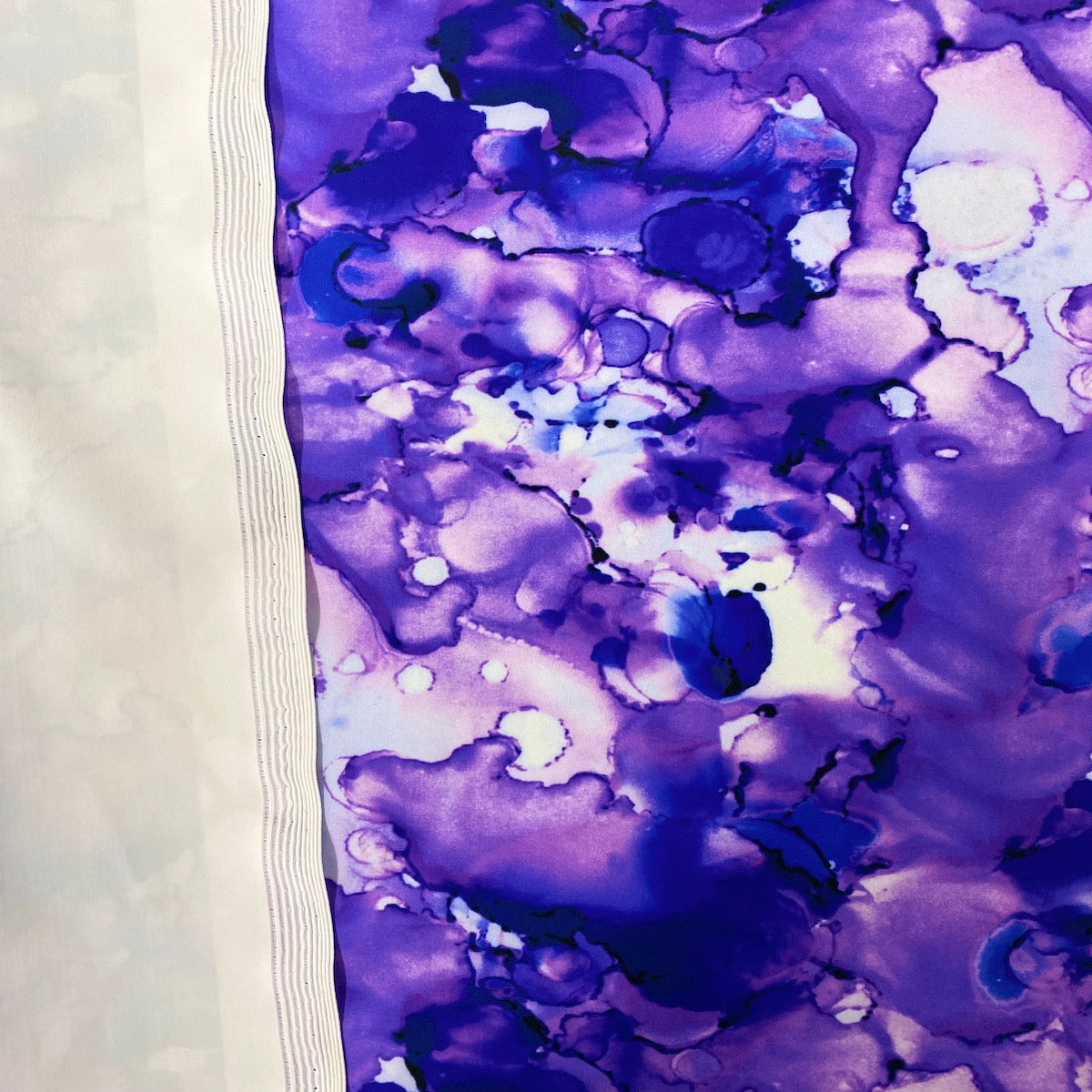 Cloud Print Tie Dye Nylon Spandex Fabric - Prismatic Fiber Arts