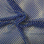 Serene Iridescent Rhinestone Fishnet Lace Fabric - Prismatic Fiber Arts
