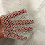 Serene Iridescent Rhinestone Fishnet Lace Fabric - Prismatic Fiber Arts
