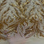 Ariba Floral Leaf Stretch Sequins Fabric - Prismatic Fiber Arts