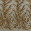 Ariba Floral Leaf Stretch Sequins Fabric - Prismatic Fiber Arts