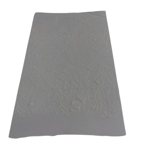 Ariba Floral Leaf Stretch Sequins Fabric - Prismatic Fiber Arts