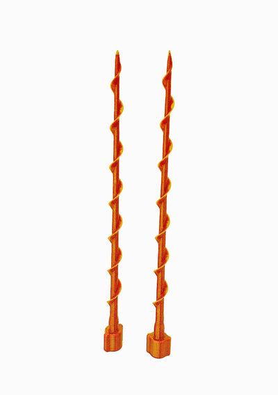Ami - Twists AKA Ami Sticks with a twist (set of 2) - Prismatic Fiber Arts