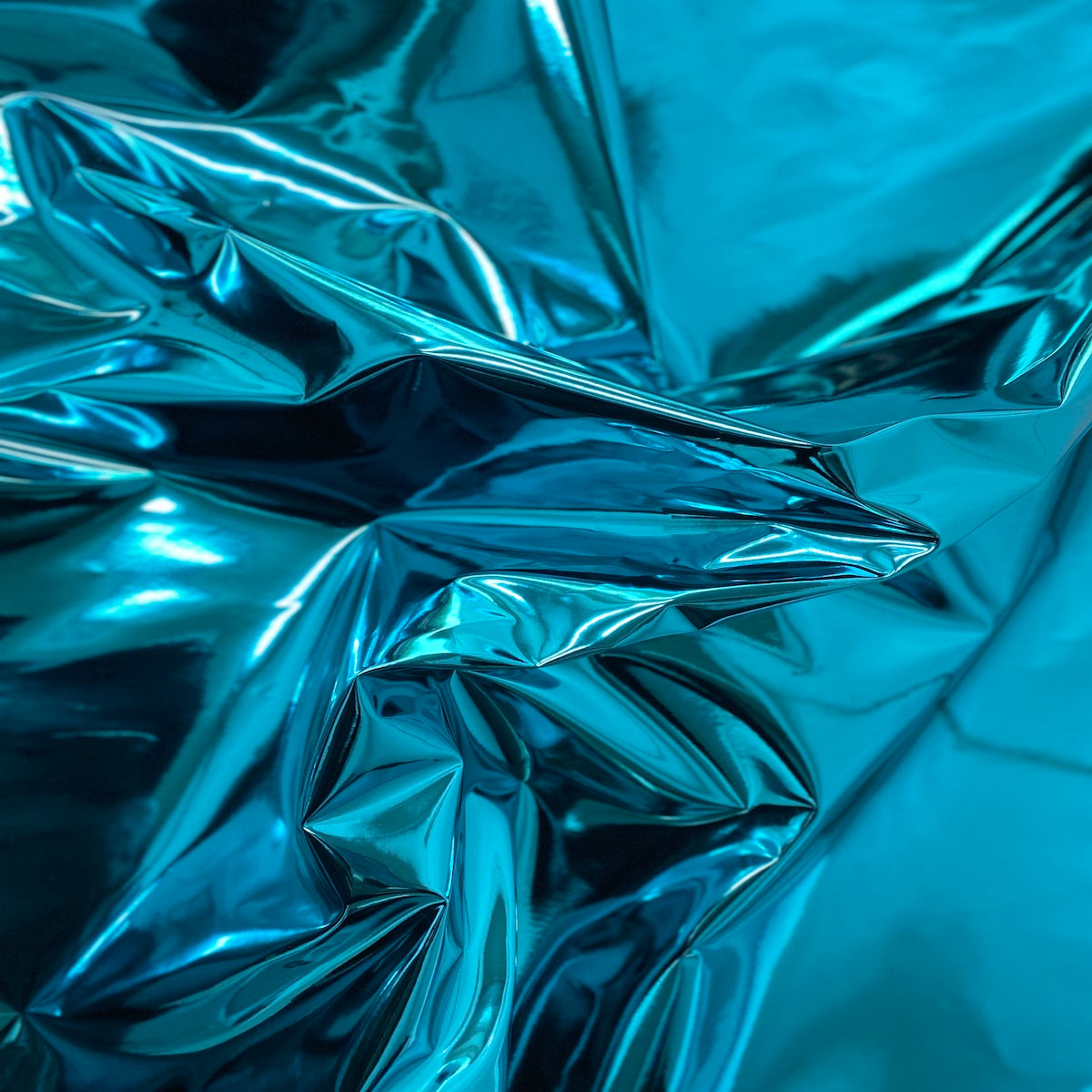 Chrome Reflective Mirror Vinyl Fabric - Prismatic Fiber Arts