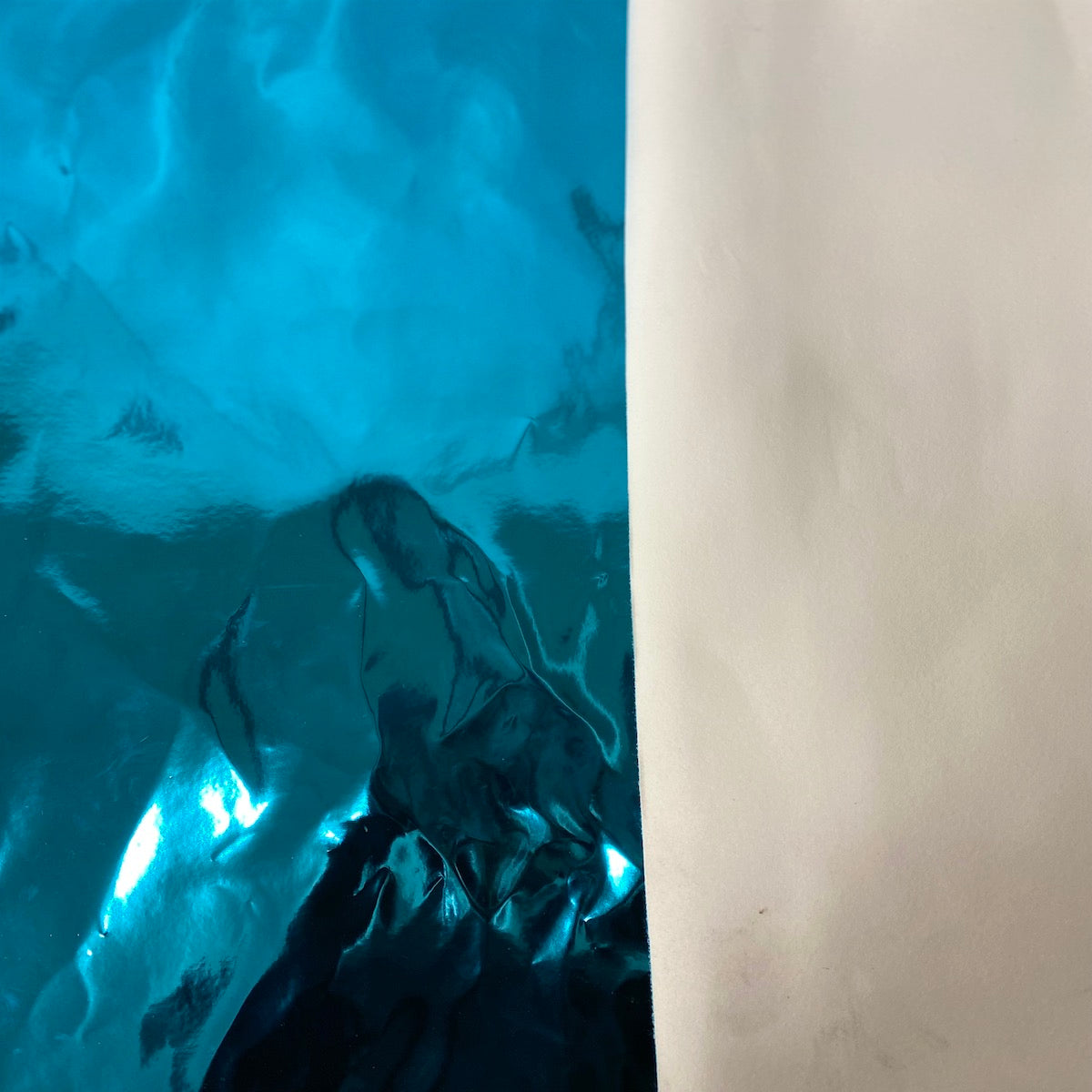 Chrome Reflective Mirror Vinyl Fabric - Prismatic Fiber Arts