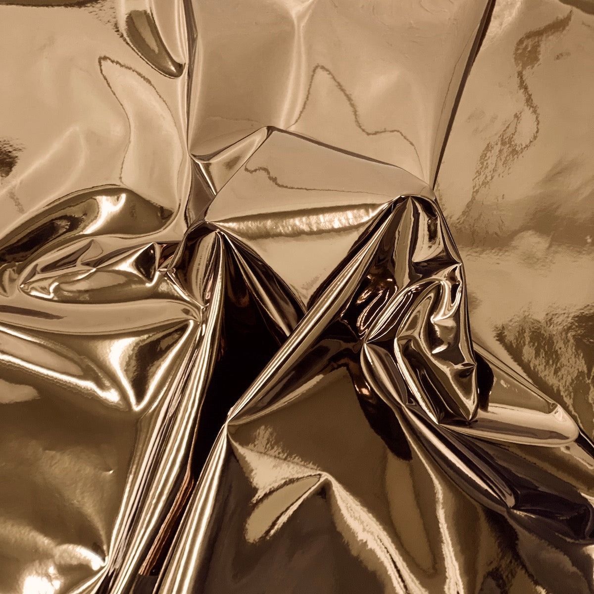 Chrome Reflective Mirror Vinyl Fabric - Prismatic Fiber Arts