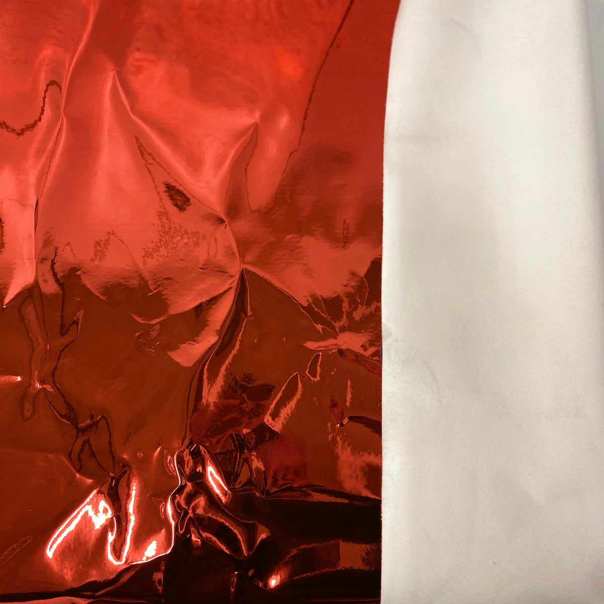 Chrome Reflective Mirror Vinyl Fabric - Prismatic Fiber Arts