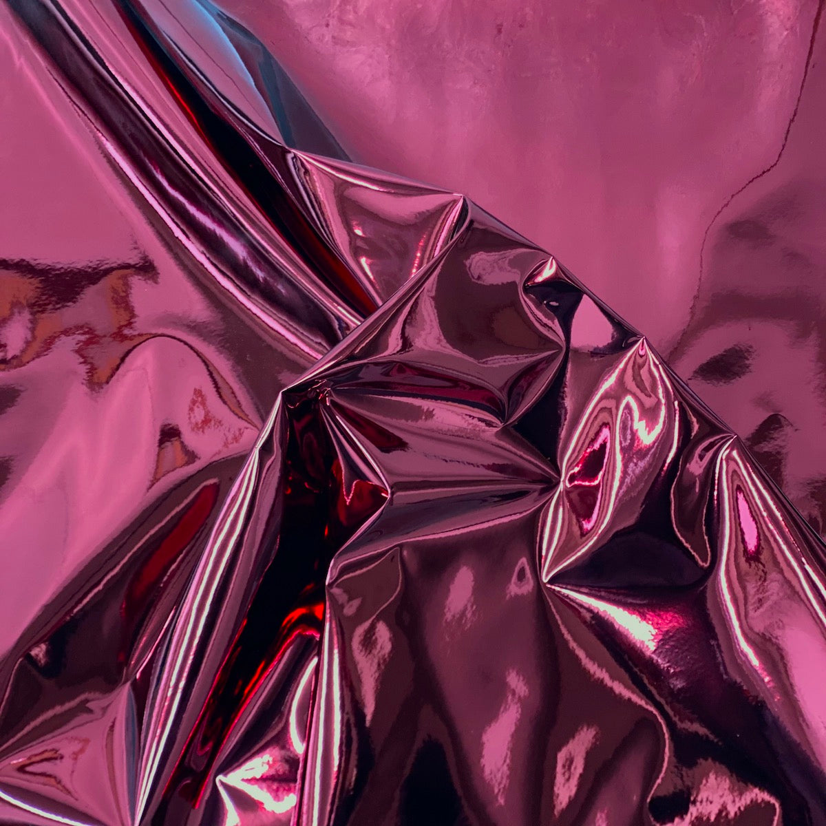 Chrome Reflective Mirror Vinyl Fabric - Prismatic Fiber Arts