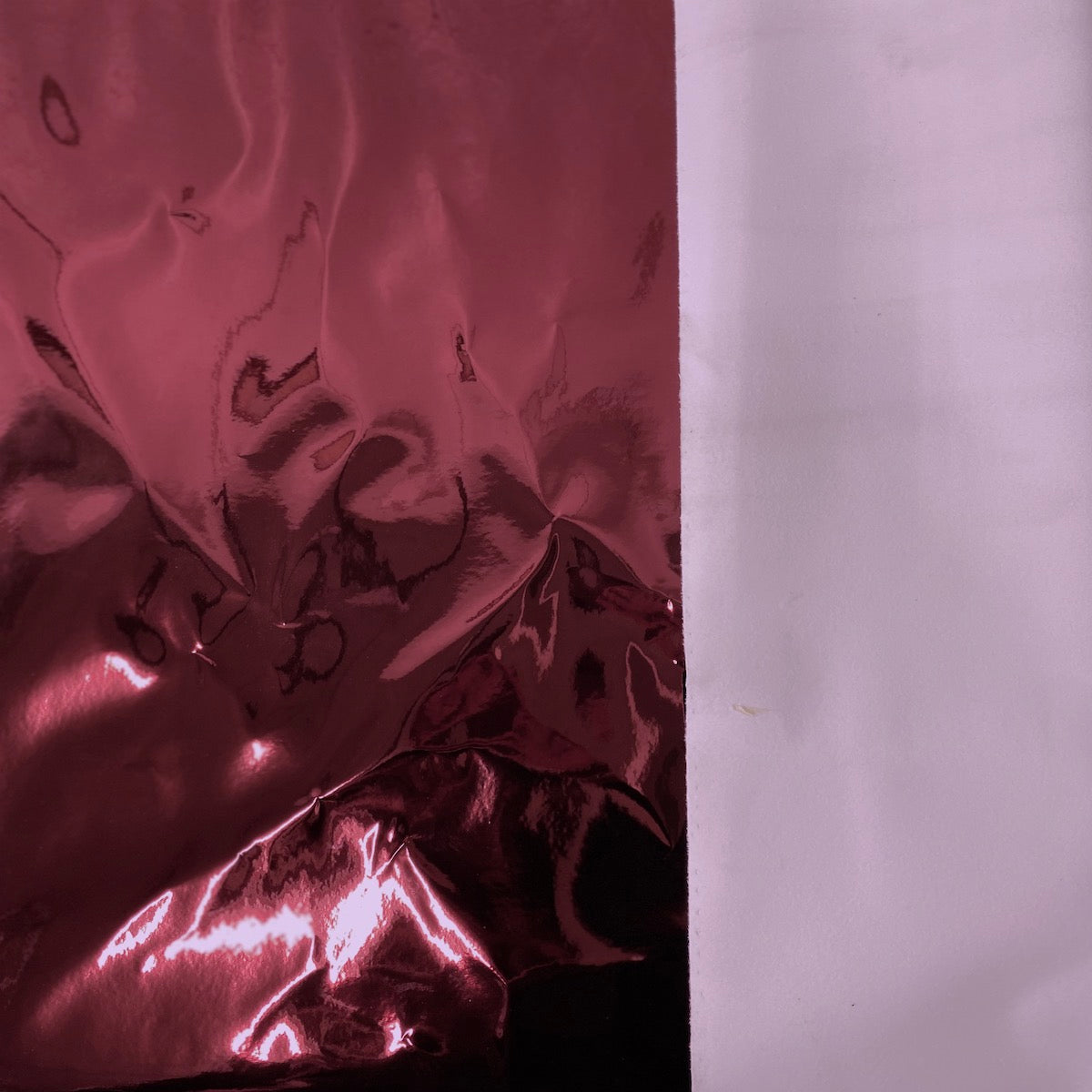 Chrome Reflective Mirror Vinyl Fabric - Prismatic Fiber Arts