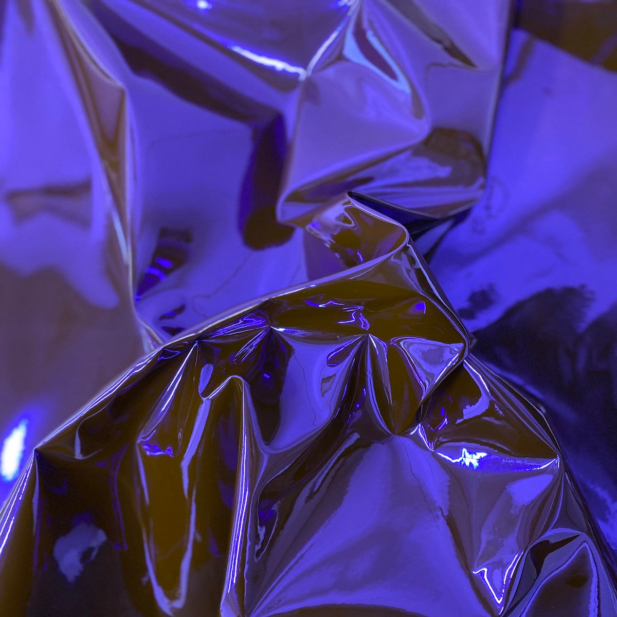 Chrome Reflective Mirror Vinyl Fabric - Prismatic Fiber Arts
