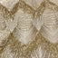 Flamingo Fringe Embroidered Stretch Sequin Fabric - Prismatic Fiber Arts