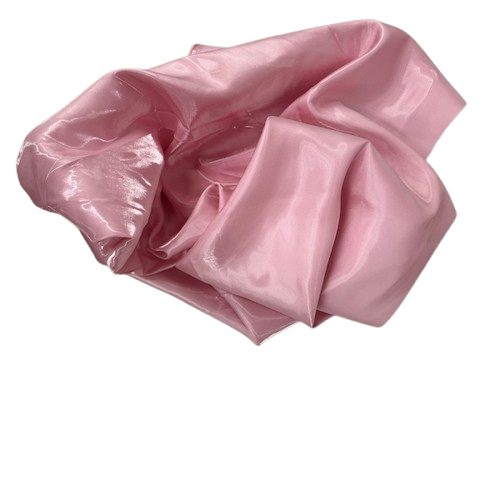 Crystalized Reflective Liquid Bridal Satin Fabric