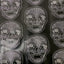 Skeleton Skull Vinyl Fabric - Prismatic Fiber Arts
