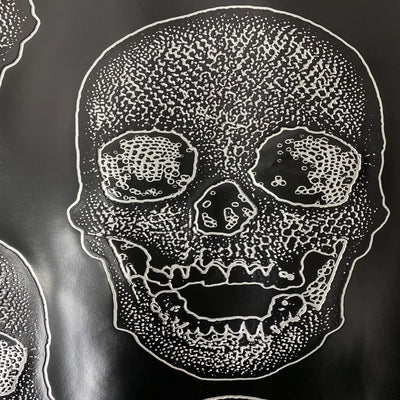Skeleton Skull Vinyl Fabric - Prismatic Fiber Arts