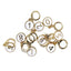 Numbered Stitch Markers (Set of 10) 0-9 - Prismatic Fiber Arts