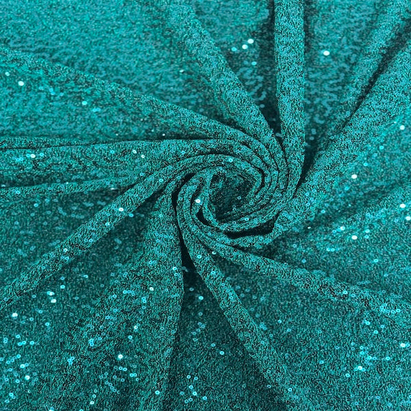 Metallic Lurex Embroidered Stretch Sequins Fabric - Prismatic Fiber Arts