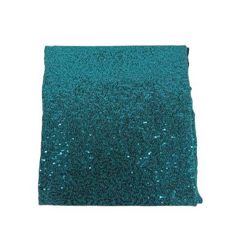 Metallic Lurex Embroidered Stretch Sequins Fabric - Prismatic Fiber Arts