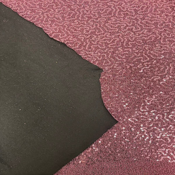 Metallic Lurex Embroidered Stretch Sequins Fabric - Prismatic Fiber Arts