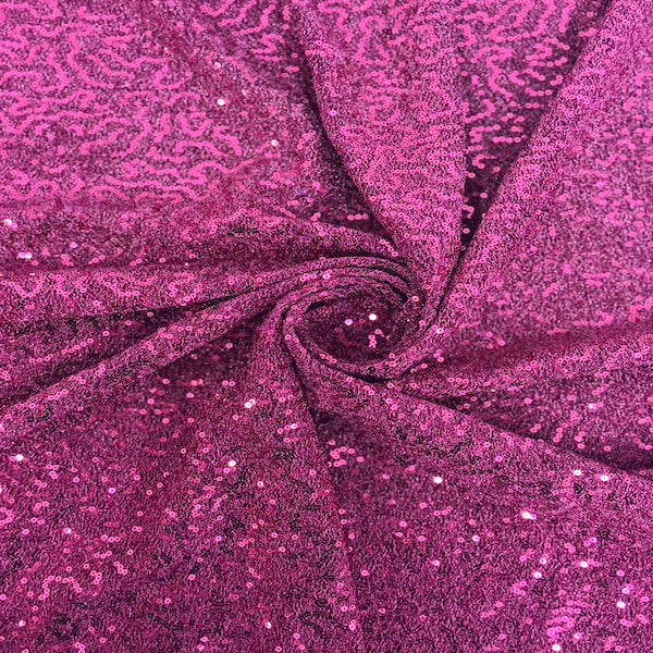 Metallic Lurex Embroidered Stretch Sequins Fabric - Prismatic Fiber Arts
