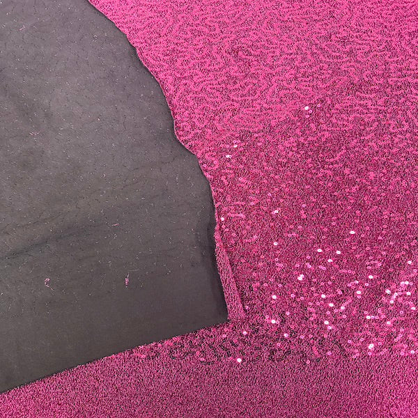 Metallic Lurex Embroidered Stretch Sequins Fabric - Prismatic Fiber Arts