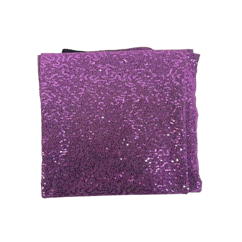 Metallic Lurex Embroidered Stretch Sequins Fabric - Prismatic Fiber Arts