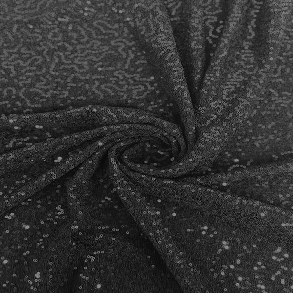 Metallic Lurex Embroidered Stretch Sequins Fabric - Prismatic Fiber Arts