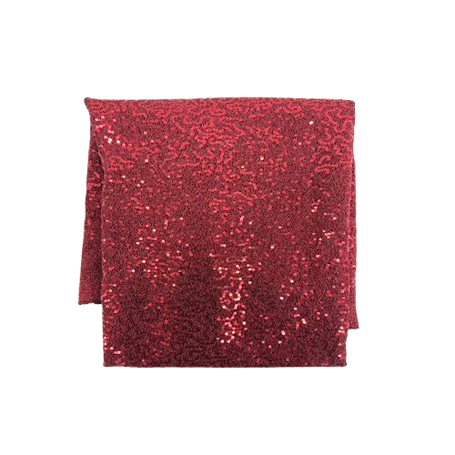 Metallic Lurex Embroidered Stretch Sequins Fabric - Prismatic Fiber Arts