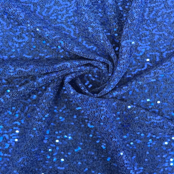 Metallic Lurex Embroidered Stretch Sequins Fabric - Prismatic Fiber Arts