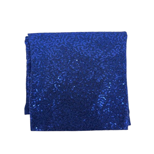 Metallic Lurex Embroidered Stretch Sequins Fabric - Prismatic Fiber Arts