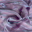 Crystalized Reflective Liquid Faux Silk Chiffon Fabric - Prismatic Fiber Arts