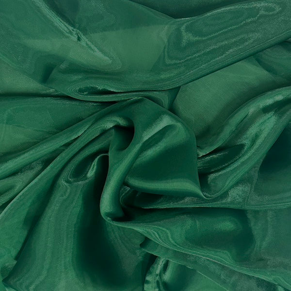 Crystalized Reflective Liquid Faux Silk Chiffon Fabric - Prismatic Fiber Arts