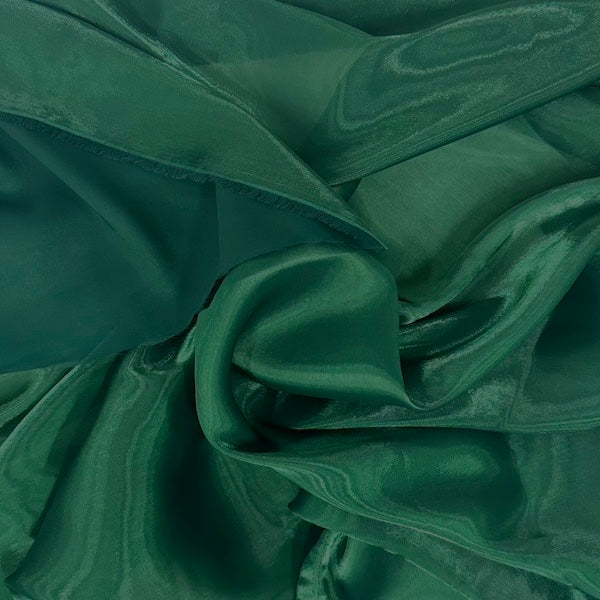 Crystalized Reflective Liquid Faux Silk Chiffon Fabric - Prismatic Fiber Arts