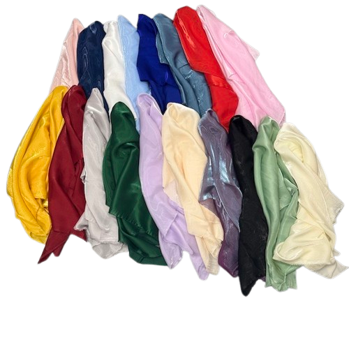 Crystalized Reflective Liquid Faux Silk Chiffon Fabric - Prismatic Fiber Arts