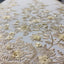 3D Embroidered Satin Floral Pearl Lace Fabric - Prismatic Fiber Arts