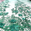 3D Embroidered Satin Floral Pearl Lace Fabric - Prismatic Fiber Arts