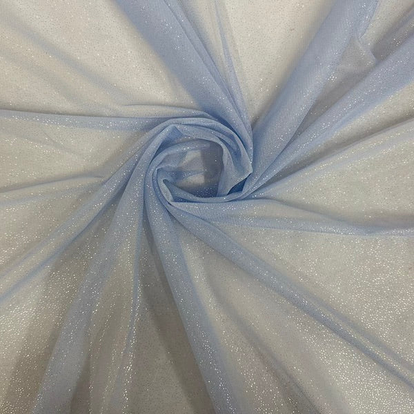 Metallic Foil Dotted Mesh Fabric - Prismatic Fiber Arts