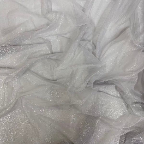 Metallic Foil Dotted Mesh Fabric - Prismatic Fiber Arts