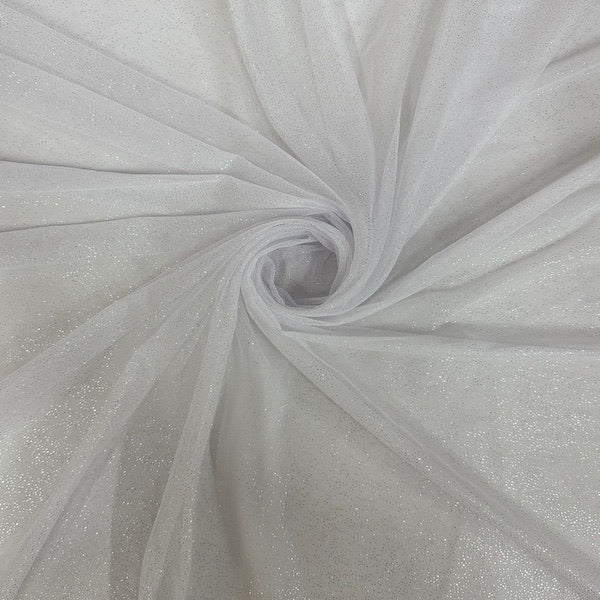 Metallic Foil Dotted Mesh Fabric - Prismatic Fiber Arts