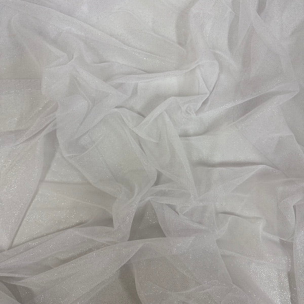 Metallic Foil Dotted Mesh Fabric - Prismatic Fiber Arts