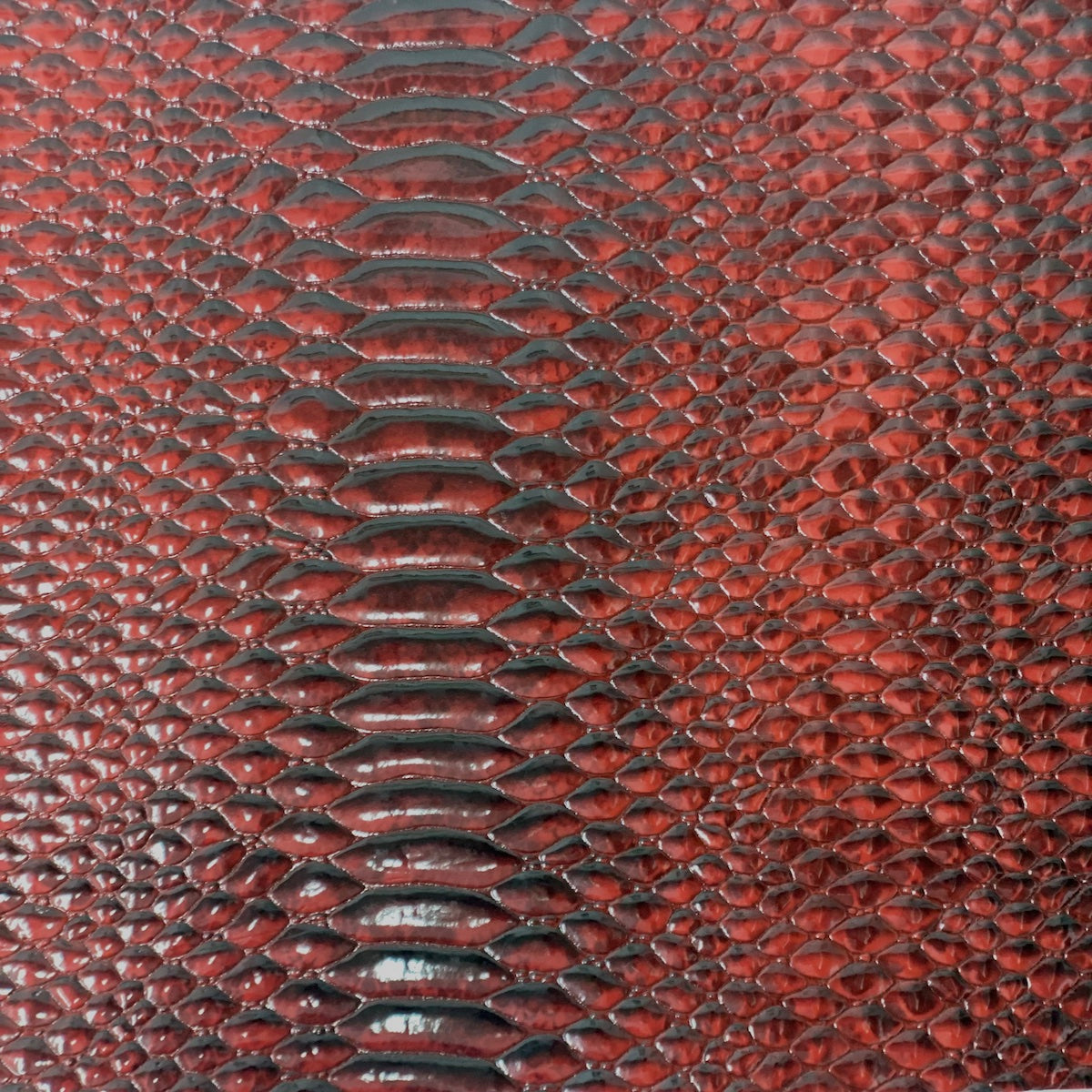 Culebra Patent 3D Embossed Snake Skin Vinyl Fabric - Prismatic Fiber Arts