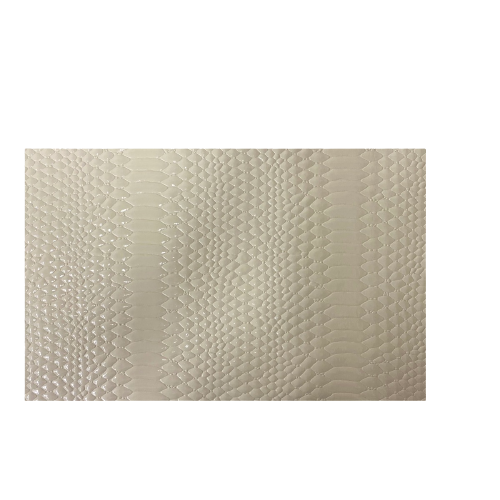 Culebra Patent 3D Embossed Snake Skin Vinyl Fabric - Prismatic Fiber Arts