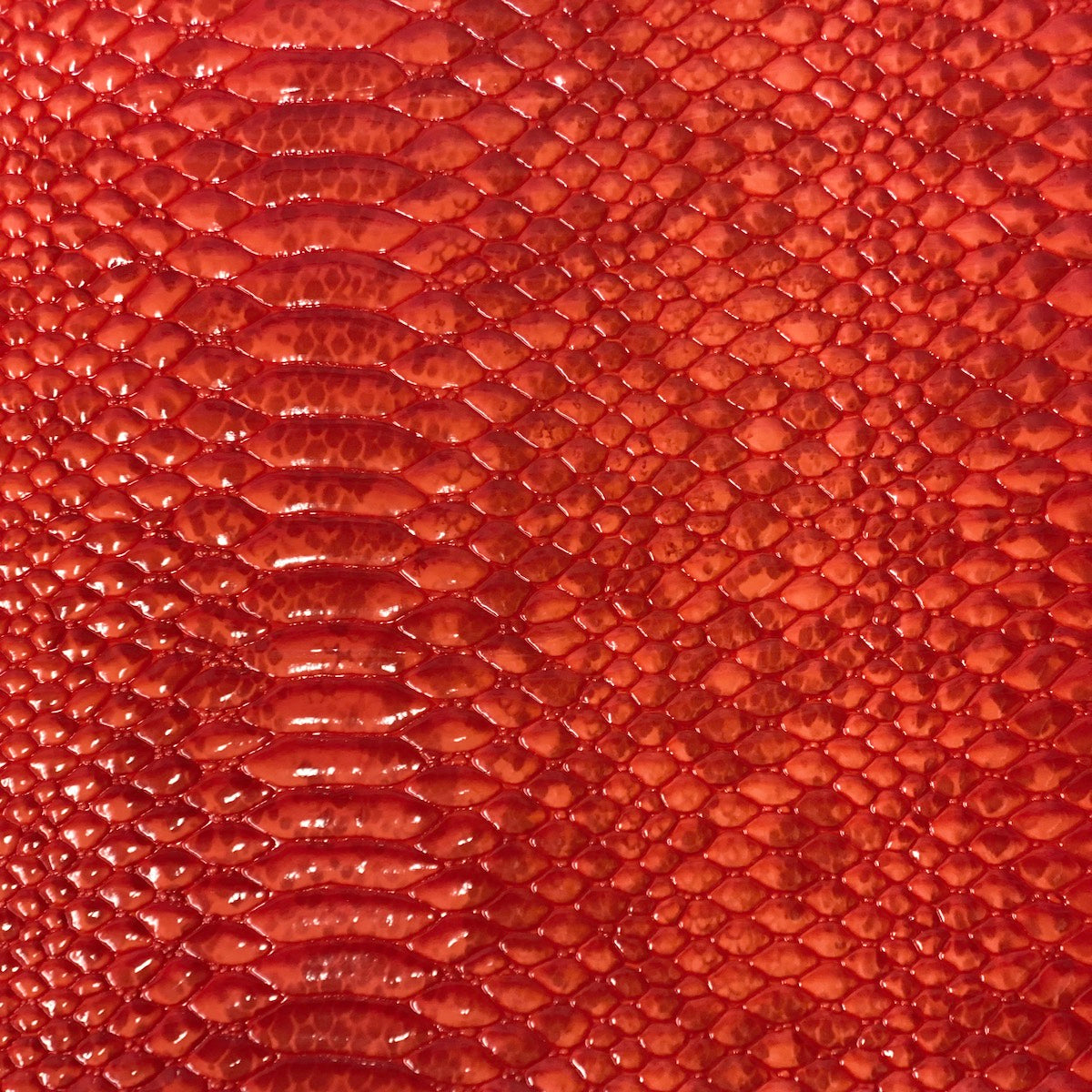 Culebra Patent 3D Embossed Snake Skin Vinyl Fabric - Prismatic Fiber Arts
