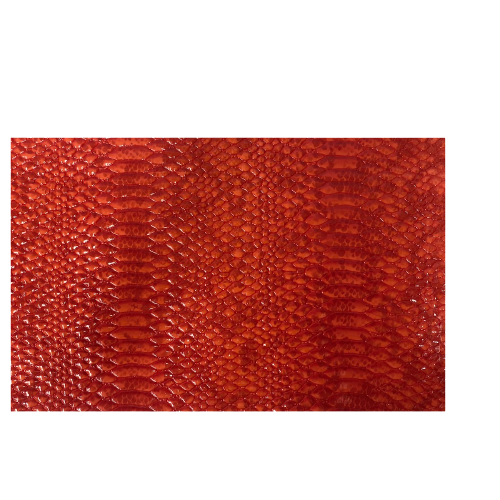 Culebra Patent 3D Embossed Snake Skin Vinyl Fabric - Prismatic Fiber Arts