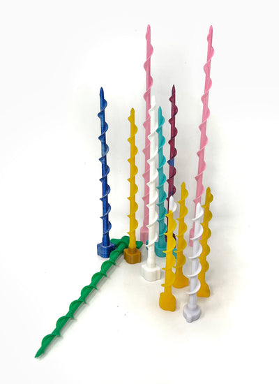 Ami - Twists AKA Ami Sticks with a twist (set of 2) - Prismatic Fiber Arts
