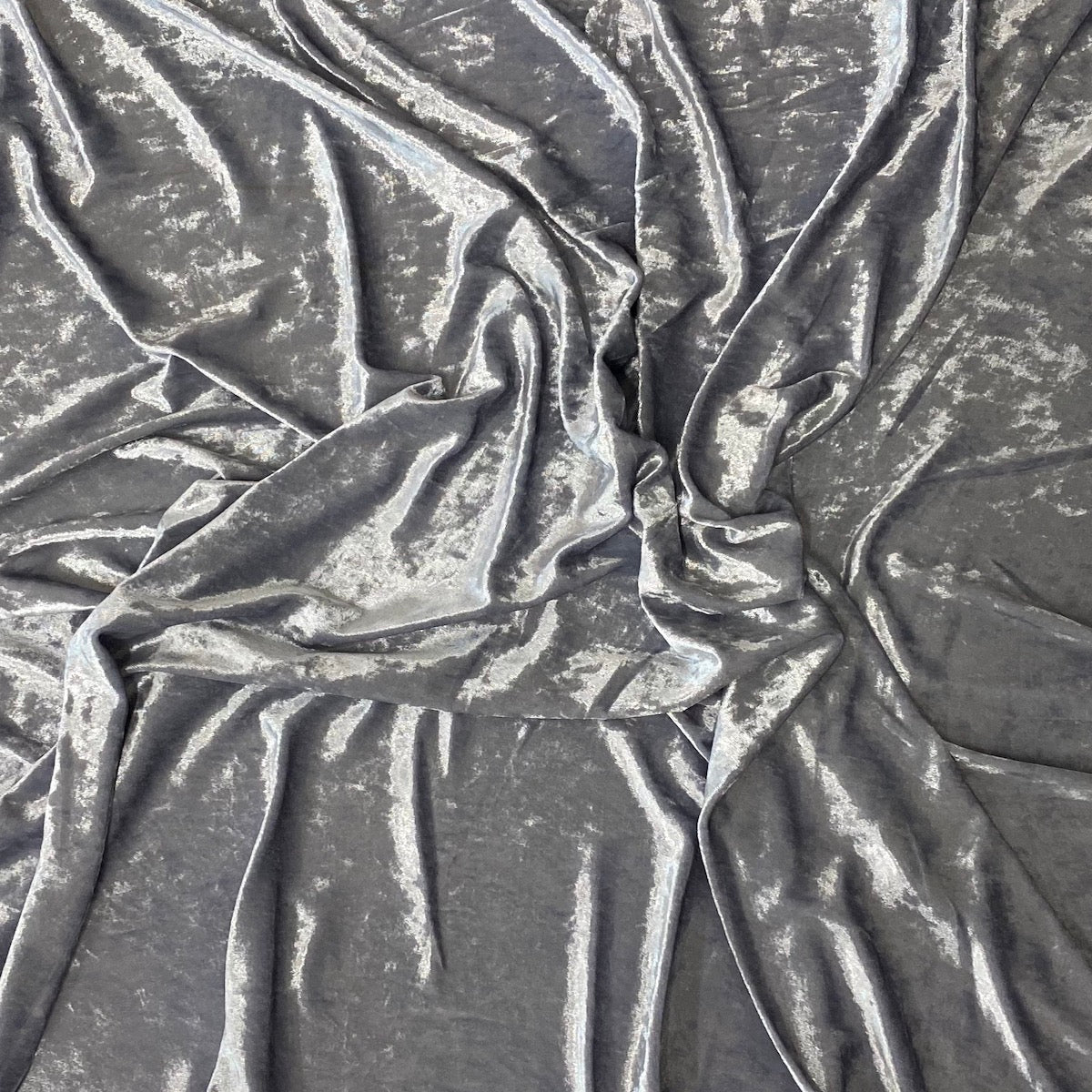 Crushed Stretch Velvet Fabric - Prismatic Fiber Arts