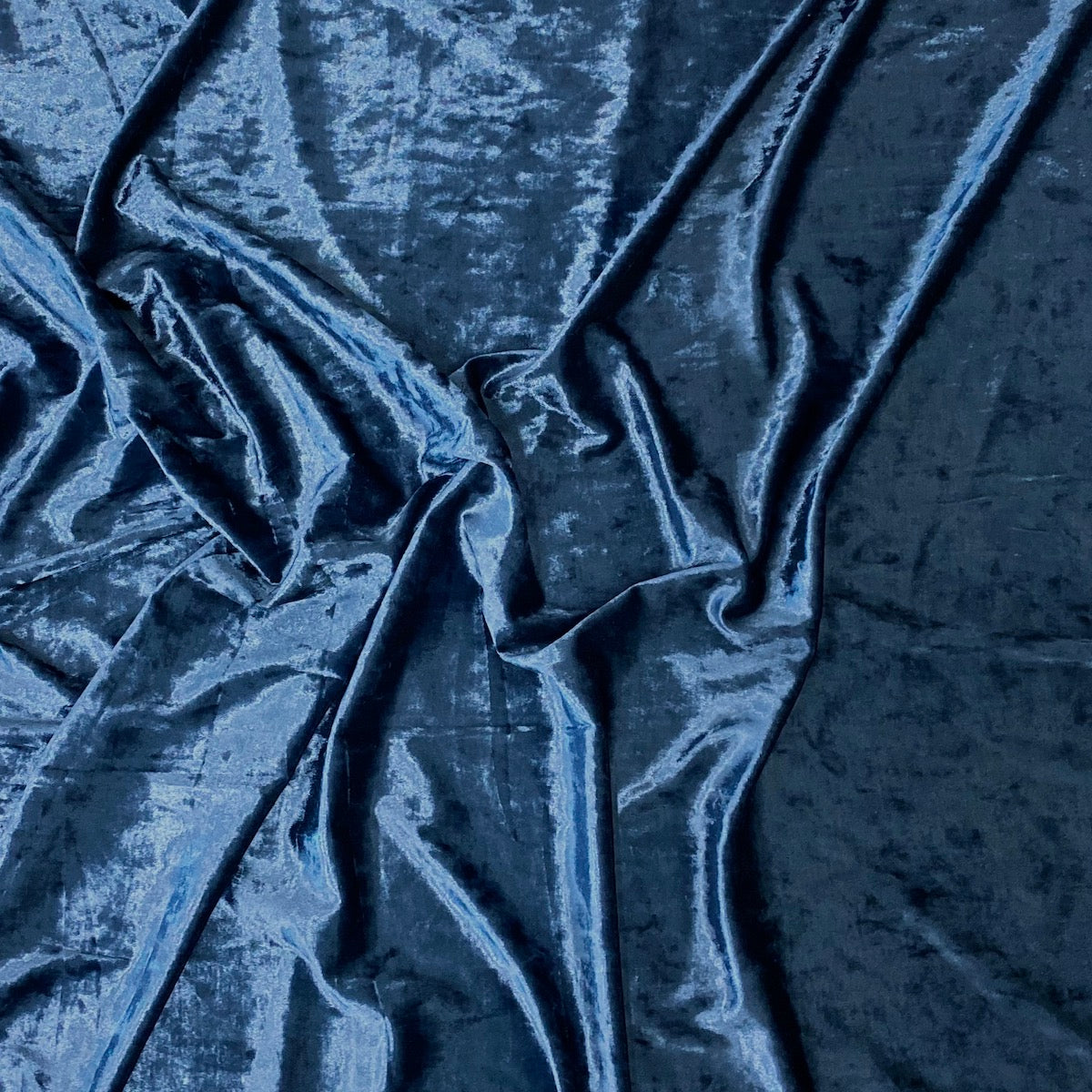 Crushed Stretch Velvet Fabric - Prismatic Fiber Arts