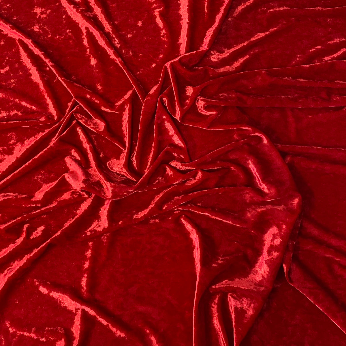 Crushed Stretch Velvet Fabric - Prismatic Fiber Arts