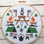 Camping Counted Cross Stitch DIY KIT Intermediate - Prismatic Fiber Arts