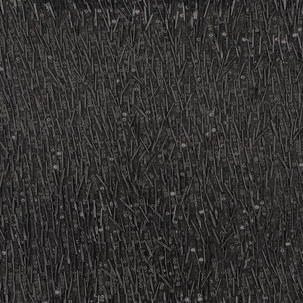 French Fringe Stretch Sequins Fabric - Prismatic Fiber Arts